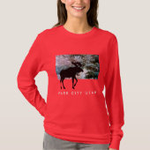Great PARK CITY Moose Shirt - aangepaste Shirt kle (Voorkant)