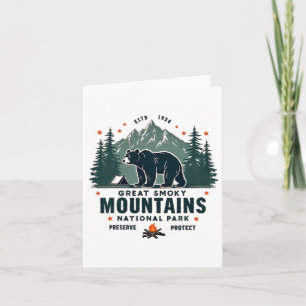 Great Park Smoky Mountains Beer Wandelavontuur Kaart