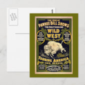 Great Pawnee Bill 1903 -  Wilde West Briefkaart (Voorkant / Achterkant)