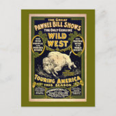 Great Pawnee Bill 1903 -  Wilde West Briefkaart (Voorkant)