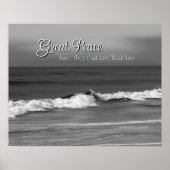 Great Peace That Love Your Law Oceanside Poster (Voorkant)