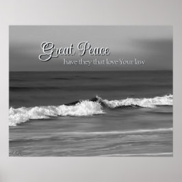 Great Peace That Love Your Law Oceanside Poster