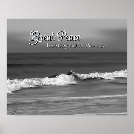 Great Peace That Love Your Law Oceanside Poster (Voorkant)