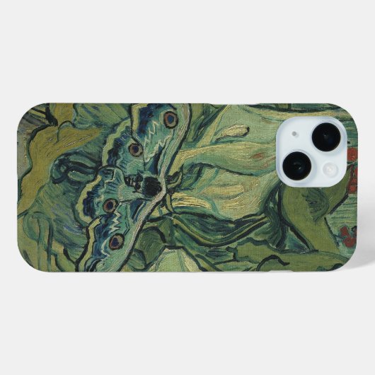 Great Peacock Moth by Vincent van Gogh Case-Mate iPhone Case (Achterkant (horizontaal))