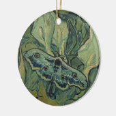 Great Peacock Moth by Vincent van Gogh Keramisch Ornament (Links)