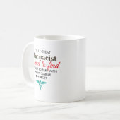 Great Pharmacist Personalized Name Gift Koffiemok (Voorkant links)