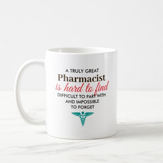 Great Pharmacist Personalized Name Gift Koffiemok (Links)