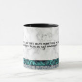 Great Philosopher Plato met quote Mok (Midden)