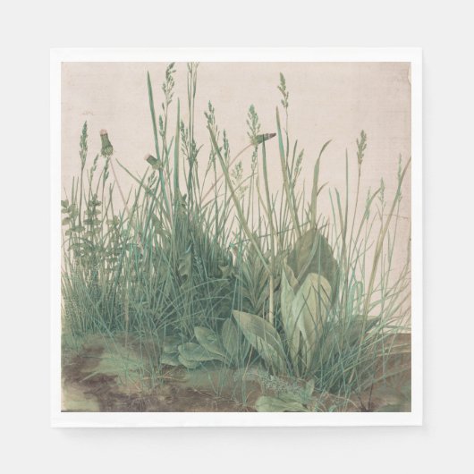 Great Piece of Turf (door Albrecht Dürer) Servet (Voorkant)