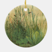 Great Piece of Turf van Albrecht Durer,  Kunst Keramisch Ornament (Achterkant)