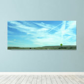 Great Plains Road, Colorado Canvas Afdruk (Insitu (Houten vloer))