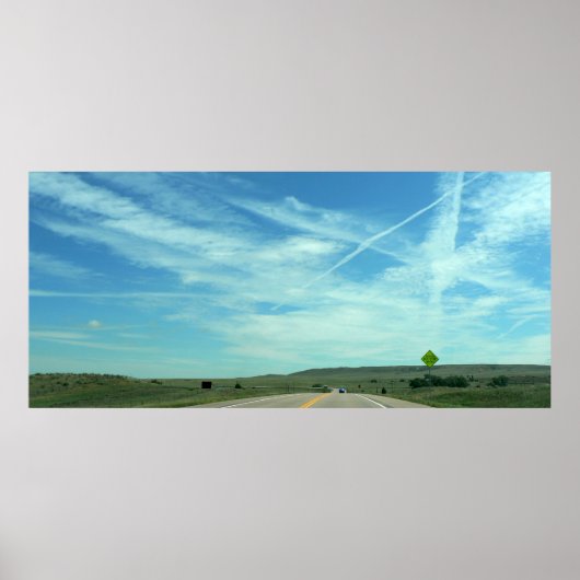 Great Plains Road, Colorado Poster (Voorkant)