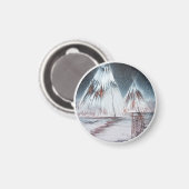 Great Plains Tipi Magneet (Voorkant / Achterkant)