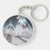 Great Plains Tipi Sleutelhanger (Achterkant)