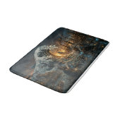 Great Plastic Trash Wave - Steampunk Bath Mat (Gekanteld)