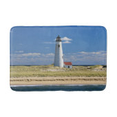 Great Point Lighthouse, een vuurtoren in Nantucket Badmat (Voorkant)