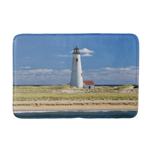 Great Point Lighthouse, een vuurtoren in Nantucket Badmat