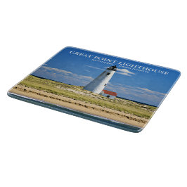 Great Point Lighthouse Nantucket MA Cutting Board Snijplank