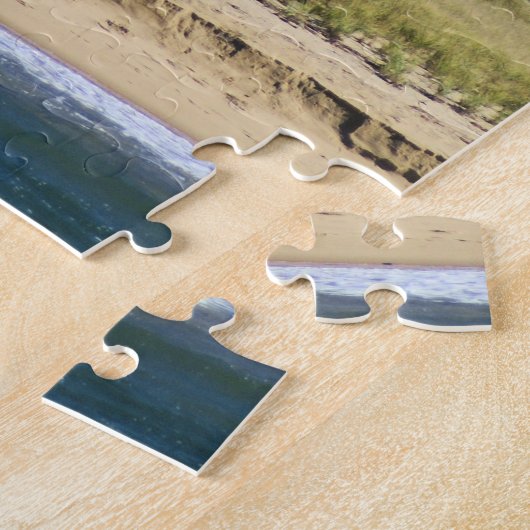 Great Point Lighthouse Nantucket MA Jigzaag Puzzle Legpuzzel (Zijkant)