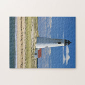 Great Point Lighthouse Nantucket MA Jigzaag Puzzle Legpuzzel (Horizontaal)