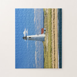 Great Point Lighthouse Nantucket MA Jigzaag Puzzle Legpuzzel