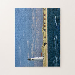 Great Point Lighthouse Nantucket MA Jigzaag Puzzle Legpuzzel