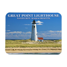 Great Point Lighthouse Nantucket MA Magnet Magneet