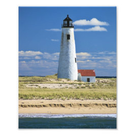 Great Point Lighthouse Nantucket MA Photo Print Foto Afdruk