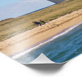 Great Point Lighthouse Nantucket MA Photo Print Foto Afdruk (Hoek)