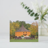 Great Pumpkin Gazebo, Newport, Vermont Briefkaart (Staand voorkant)