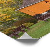 Great Pumpkin Gazebo, Newport, Vermont Poster (Hoek)