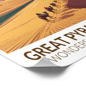 Great Pyramid of Giza Seven Wonders of the World Poster (Hoek)