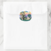 Great Pyrenees (#2) Ronde Sticker (Tas)