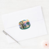 Great Pyrenees (#2) Ronde Sticker (Envelop)