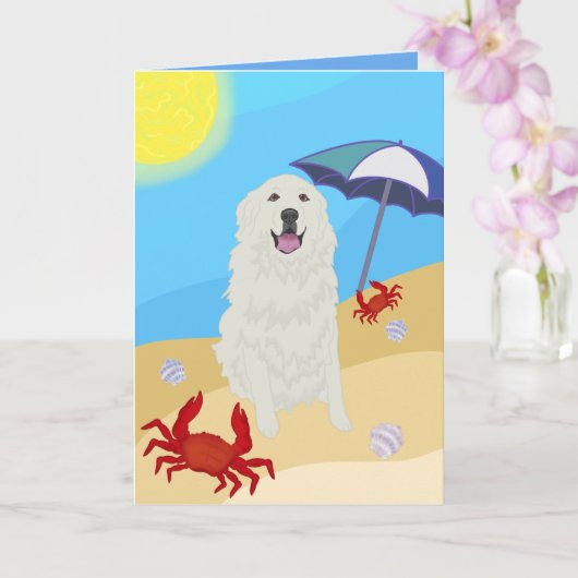 Great Pyrenees Beach Kaart (Orchidee)