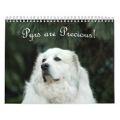 Great Pyrenees Calendar Kalender (Hoes)