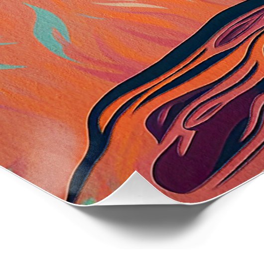 Great Pyrenees Dog 001 - Bruno Pokopen Perfect Poster (Hoek)