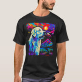 Great Pyrenees Dog Art T-shirt (Voorkant)