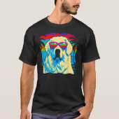 Great Pyrenees Dog Beach T-shirt (Voorkant)