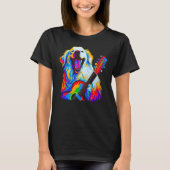Great Pyrenees Dog Music T-shirt (Voorkant)