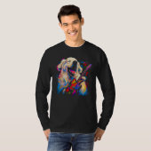 Great Pyrenees Dog Musician T-shirt (Voorkant volledig)