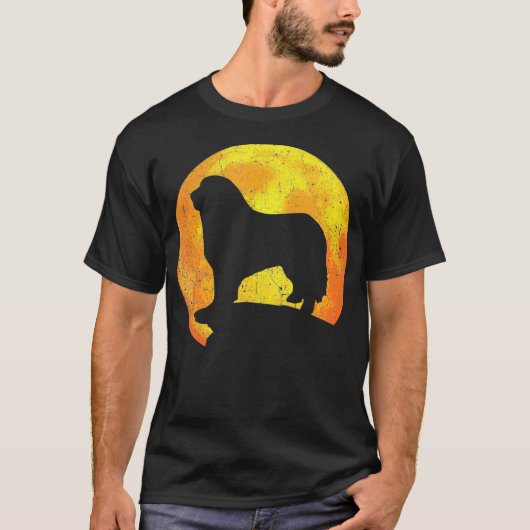 GREAT PYRENEES Dog Oranje Halloween Costuum T-shirt (Voorkant)