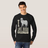 Great Pyrenees Dog Puppies Owner Lover T-shirt (Voorkant volledig)