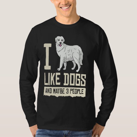 Great Pyrenees Dog Puppies Owner Lover T-shirt (Voorkant)