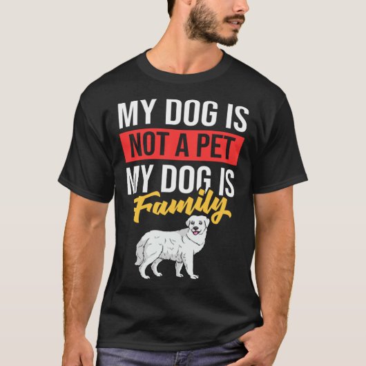 Great Pyrenees Dog Puppies Owner T-shirt (Voorkant)