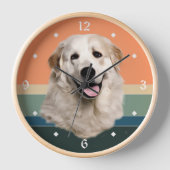 Great Pyrenees Dog Retro Sunset (Voorkant)