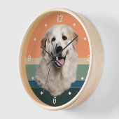 Great Pyrenees Dog Retro Sunset (Hoek)