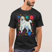 Great Pyrenees Dog Space T-shirt (Voorkant)