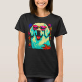 Great Pyrenees Dog Summer Party T-shirt (Voorkant)