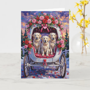 Great Pyrenees Hond Valentijnsdag  Kaart